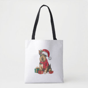 Bolsa Tote Partido Xmas Decorre Papais noeis Irlandeses Terri