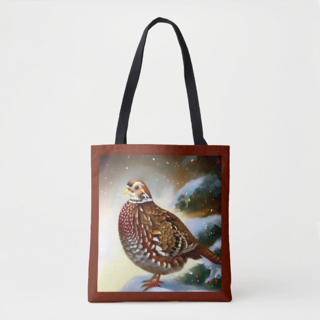 Bolsa Tote Partucho de Natal 1 (Frente)