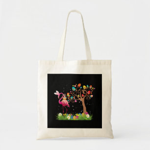 Bolsa Tote Páscoa Bunny Flamingo 2021 Amantes Flamingo Cute