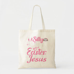 Bolsa Tote Páscoa De Coelho bobo É Para Jesus T Shirt