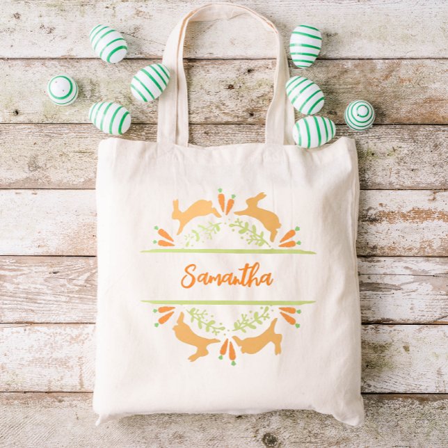 Bolsa Tote Páscoa monograma (Criador carregado)
