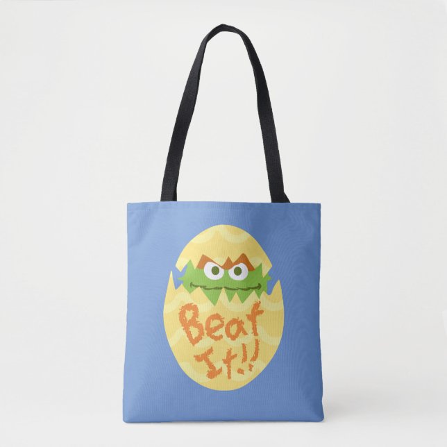 Bolsa Tote Páscoa Oscar the Grouch (Frente)