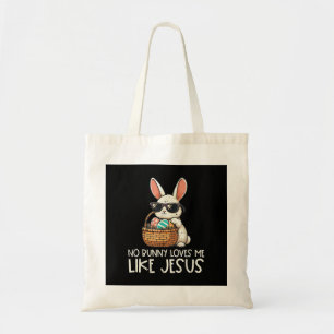 Bolsa Tote Páscoa Sem Coelhinho Me Ama Como Jesus Cristão