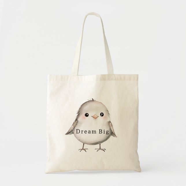 Bolsa Tote Passarinho Fofo (Frente)