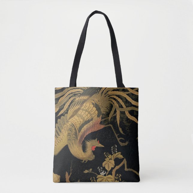 Bolsa Tote Pássaro Audsley Mítico Howo: Fênix Japonesa de 188 (Frente)