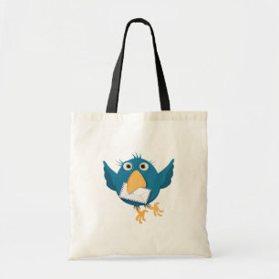 Bolsa Tote Pássaro azul que guardara um envelope