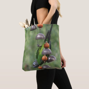 Bolsa Tote Pássaro de Cabeça Espantosa de Cenoura de Cima p