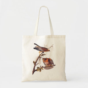 Bolsa Tote Pássaro de Preia ruivo Hawk Audubon