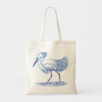 Pássaro Egret de Toneladas Azul