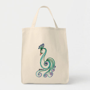 Bolsa Tote Pássaro extravagante