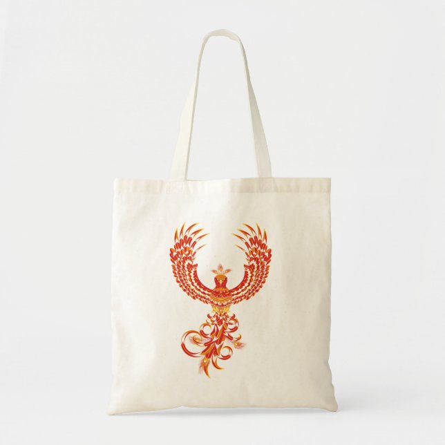 Bolsa Tote Pássaro Mythical de Phoenix (Frente)