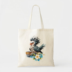 Bolsa Tote Pássaro rabugento na segunda.