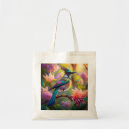 Bolsa Tote Pássaro Verde de Jay Fantasy