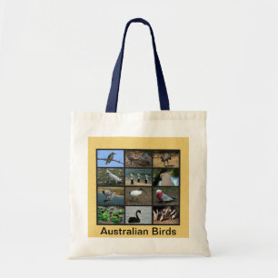Bolsa Tote Pássaros australianos