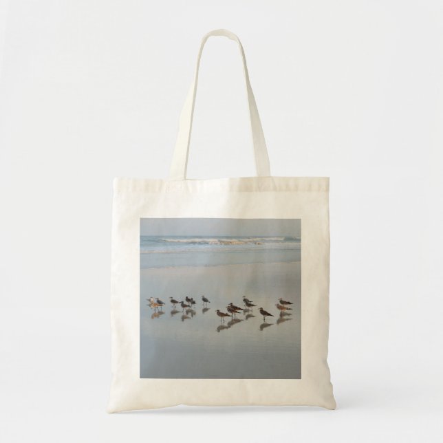 Bolsa Tote Pássaros da costa (Frente)