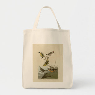 Bolsa Tote Pássaros-de-vassoura-vermelha parando as aves de A