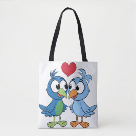 Bolsa Tote Pássaros do Amor