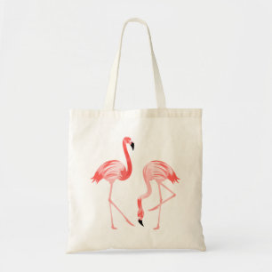 Bolsa Tote Pássaros do flamingo