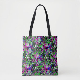 Bolsa Tote Pássaros humanos no voo...