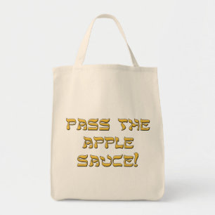 Bolsa Tote Passe o molho de Apple