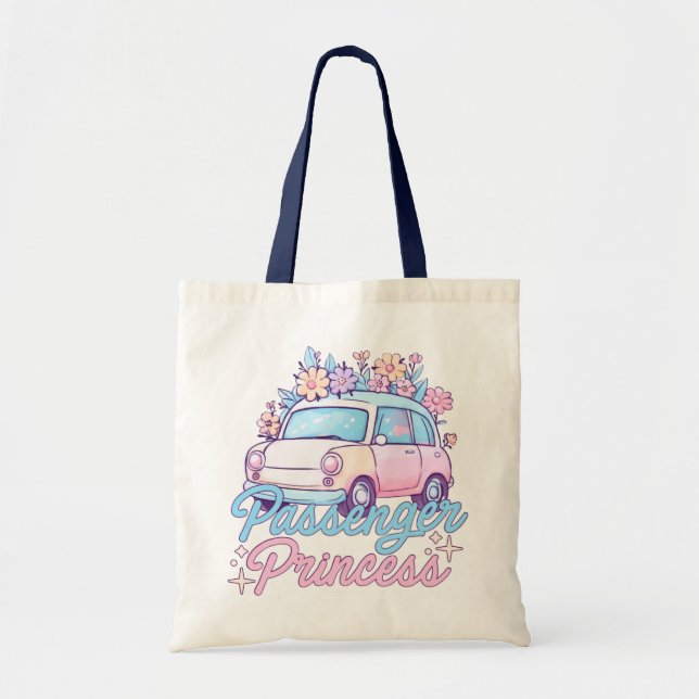 Bolsa Tote Passenger Princess Car Whimsical (Frente)