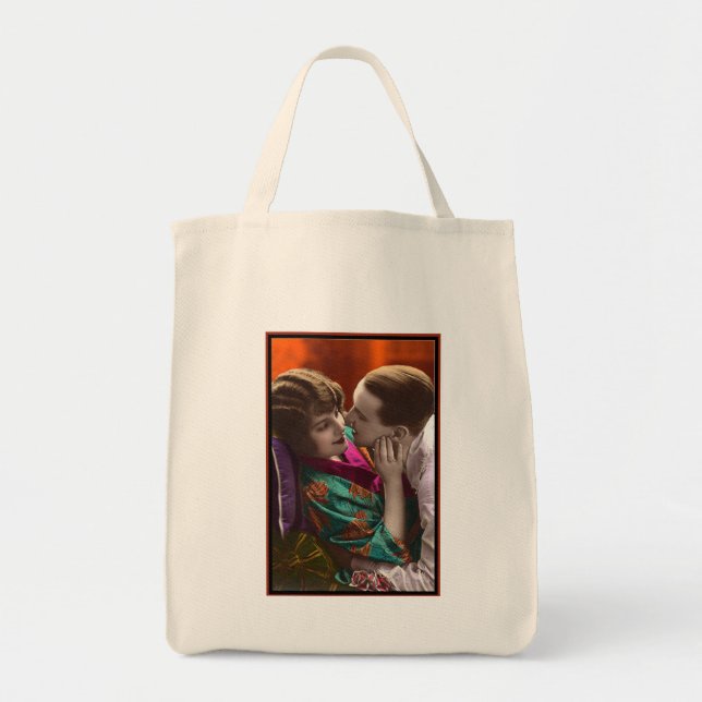 Bolsa Tote passionate vintage retro (Frente)