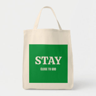 Bolsa Tote "Passos Fiéis, Orientação Divina"