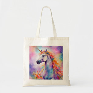 Bolsa Tote Pastel Color Unicorn