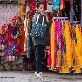 Bolsa Tote Pastel floral