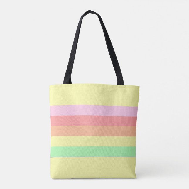 Bolsa Tote Pastel Lemon Amarelo (Verso)