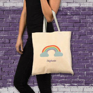 Bolsa Tote Pastel Rainbow