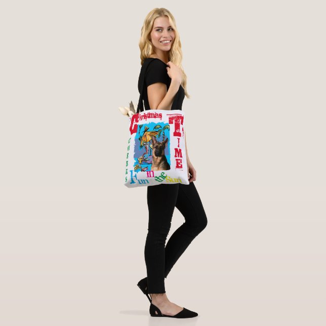 Bolsa Tote Pastor Alemão (No(a) Modelo)