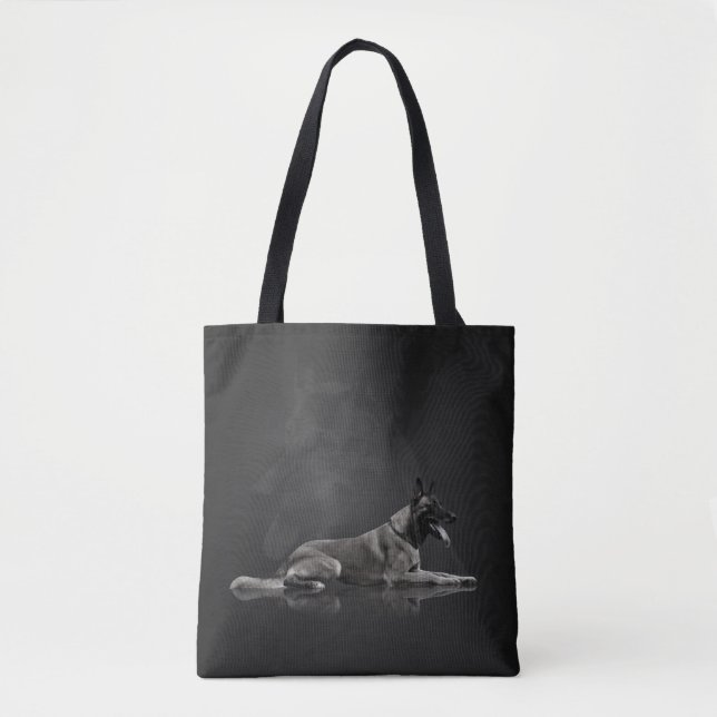 Bolsa Tote Pastor belga - Malinois (Frente)