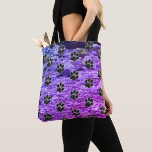 Bolsa Tote Pata Negra Púrpura Púrpura Negra Pãozinha Pata Imp