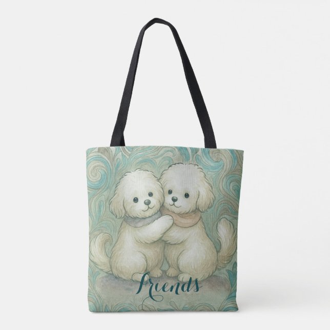 Bolsa Tote Patas Irmãs (Verso)