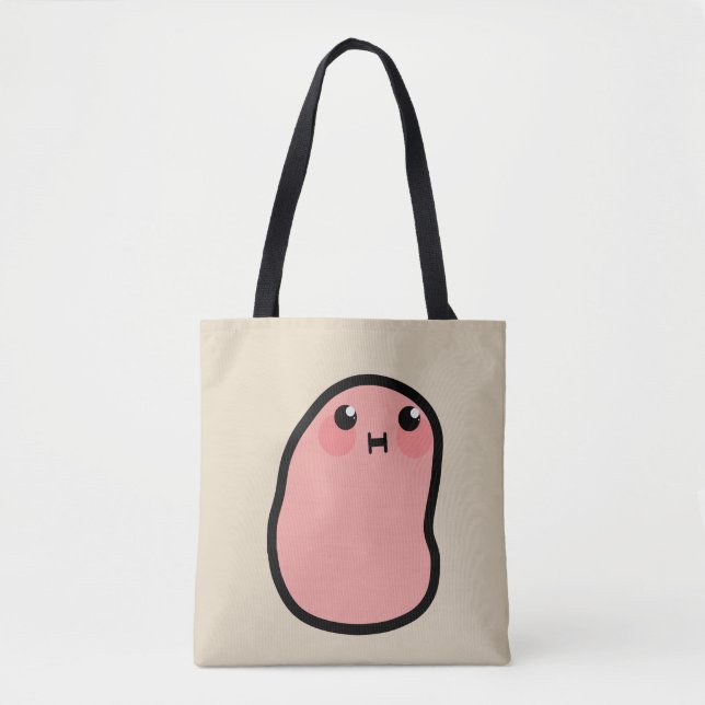 Bolsa Tote Patata Kawaii (Frente)