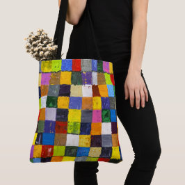 Bolsa Tote Patch de abstrato