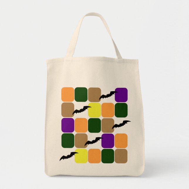 Bolsa Tote Patches Bats (Frente)