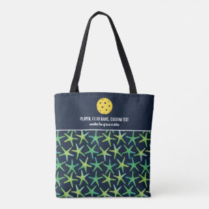 Bolsa Tote Patilha Personalizada de Pickleball com Padrão Col