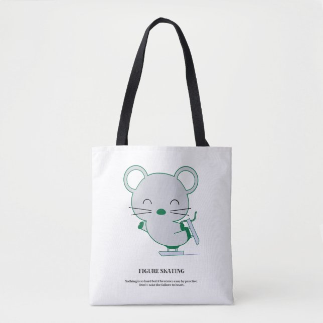 Bolsa Tote Patinação artística (Frente)