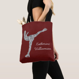 Bolsa Tote Patinação Artística Personalizada Patinação no Gel
