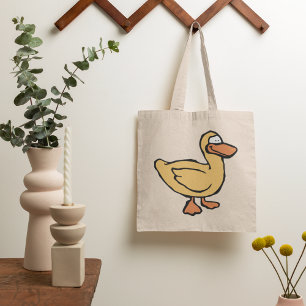 Bolsa Tote Pato Amarelo