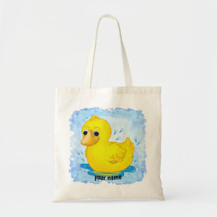 Bolsa Tote Pato de Borracha Amarelo