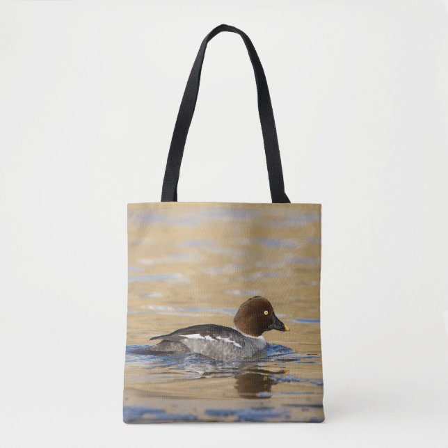 Bolsa Tote Pato-de-Goldeneye (Frente)