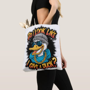 Bolsa Tote Pato Esquisito: Pareço Que Dou Um Pato?