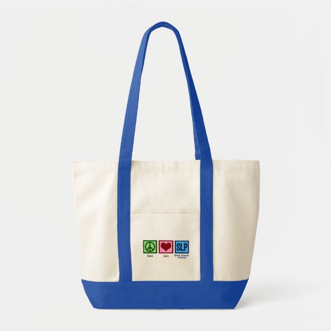 Bolsa Tote Patologia da Língua de Voz (Frente)