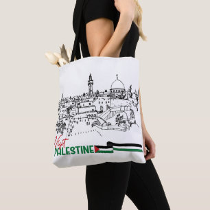 Bolsa Tote Patrimônio e Esperança Palestinianos