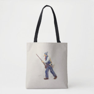 Bolsa Tote Patriota Rebelião de Quebec 1837-1838 Henri Julien