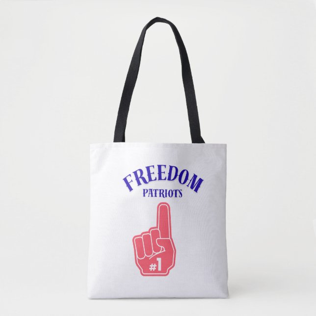 Bolsa Tote Patriotas da Liberdade (Frente)