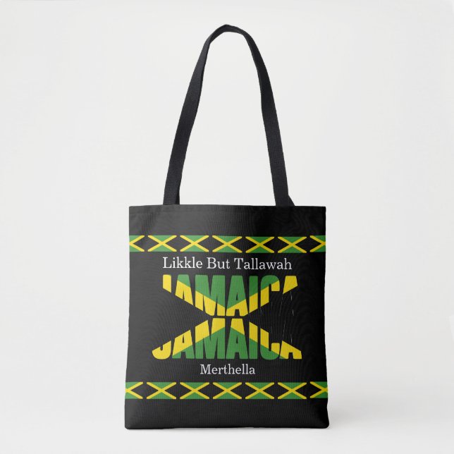Bolsa Tote Patriotic JAMAICA JAMAICA (Frente)